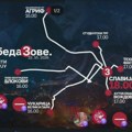 „Pobeda zove“: Objavljene rute i satnica dolaska studentskih kolona na završni skup na Slaviji