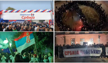 Skupovi “Ujedinjene Srbije” u 150 gradova i sela: Građani se okupljaju širom zemlje, bakljade u Kragujevcu i Zaječaru