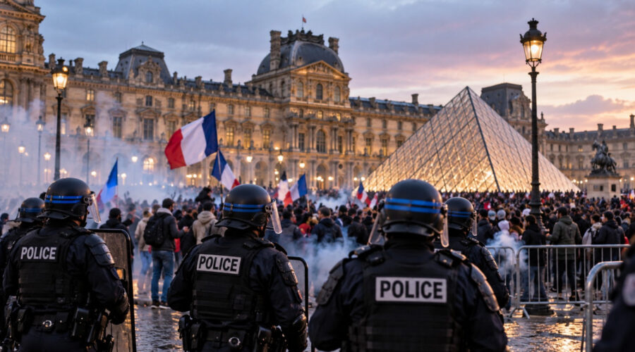 Pariz pod strogim merama, Francuska se sprema za nove proteste: Policijski čas do ponedeljka, zatvaraju se Luvr i drugi muzeji