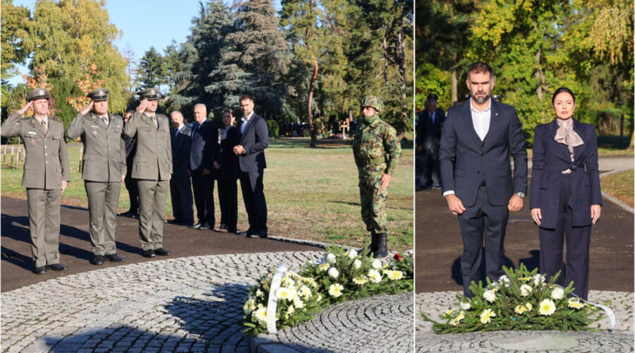Večna slava palim borcima: Polaganjem venaca odana pošta herojima oslobođenja grada