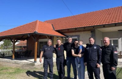 Obnovljena kuća vatrogasca Marka Topličevića, letos oštećena u požaru (FOTO)