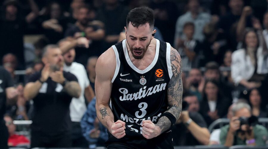 ABA liga: Partizan bez Karlika Džonsa bolji od Spartaka, sjajan debi Rivsa za crno-bele