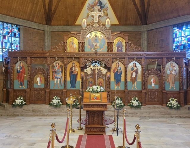 Vladika Grigorije danas osveštava ikonostas u hramu u Albštatu | Srpska dijaspora