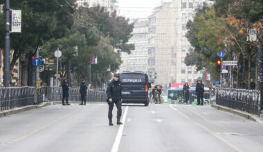 Za saobraćaj blokiran deo Ulice kralja Milana u kojoj je sedište Republičke izborne komisije