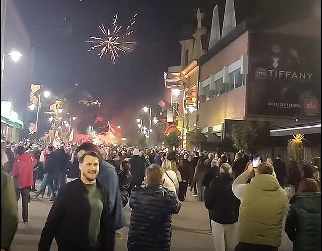 Čačak i Kraljevo slave pobedu Studentske liste