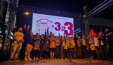 Novi Pazar: Studentska lista osvojila više glasova nego SDP, SDA Sandžaka i SPP zajedno