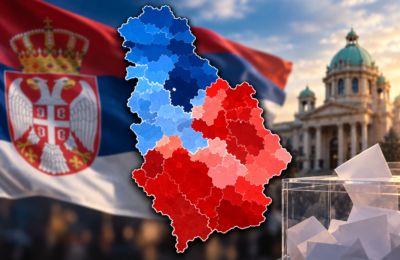 IZBORNA MAPA SRBIJE: Studenti ubedljivi u Beogradu i Novom Sadu, Vučić zadržao podršku na jugu – evo kako je glasala Srbija!