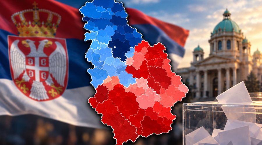 IZBORNA MAPA SRBIJE: Studenti ubedljivi u Beogradu i Novom Sadu, Vučić zadržao podršku na jugu – evo kako je glasala Srbija!