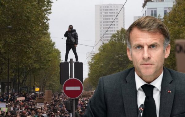 Makron udario na demonstrante, a sindikat uperio prst u njega