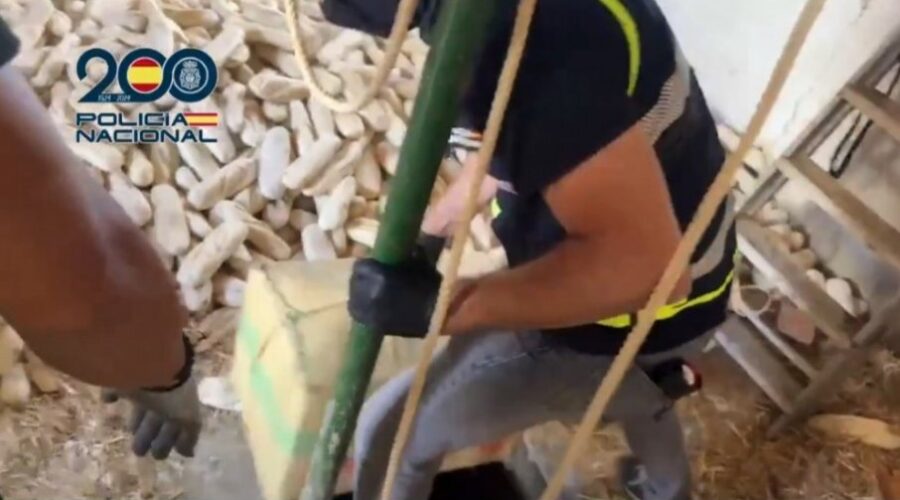U španskoj pokrajini Uelva pronađeno skladište sa više od četiri tone narkotika