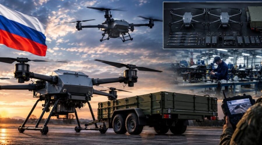 Rusima na front stiže novi dron