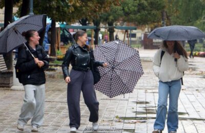 Danas pretežno oblačno, ponegde kiša, na planinama moguć sneg