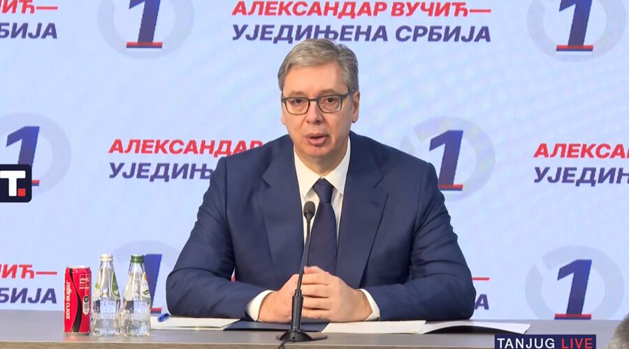 Vučić: “U poslednja 72 sata ogoljen teror na ulicama koji oni nazivaju ‘oslobađanjem medija'”