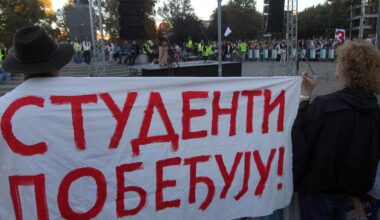 Studenti u blokadi reagovali na izvinjenje RTS-a