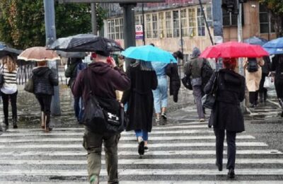 Oblaci i kiša širom Srbije – temperatura do 15 stepeni