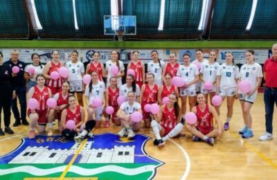 Košarkaši, uz podršku Meridian fondacije, poslali poruke podrške tokom “Roze oktobra” (VIDEO)