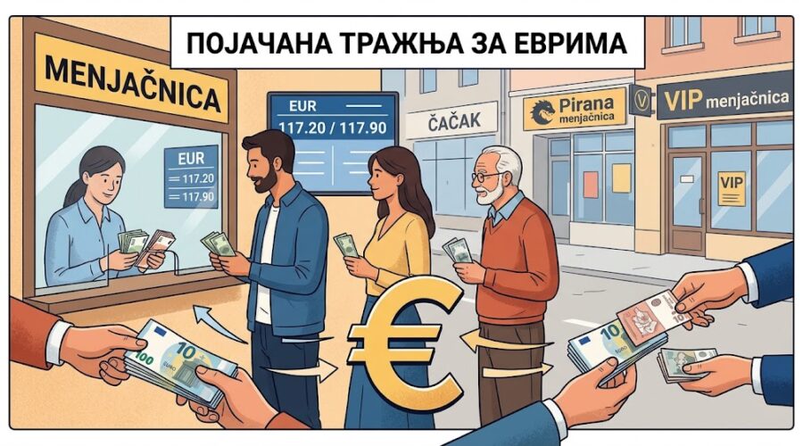 Pojačana kupovina evra – Naslovi.net