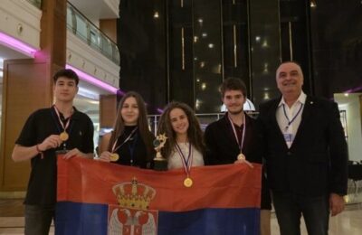 Veliki uspeh učenika Matematičke gimanazije na početku nove takmičarske sezone