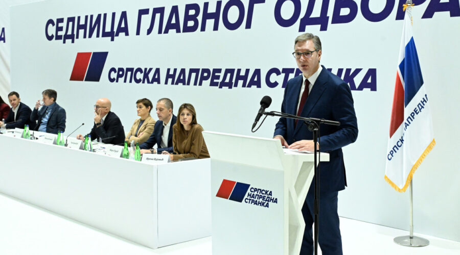 Vučević: Predlažem Vučića za predsednika SNS