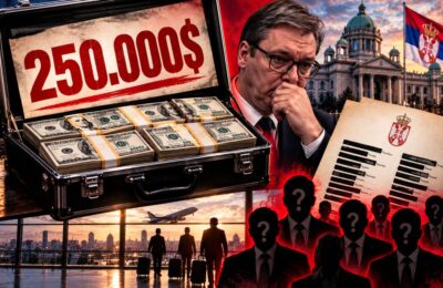 250.000$ ZA RASKRINKAVANJE VUČIĆA I SNS: Srpski biznismen iz Amerike nudi novac za dokaze protiv funkcionera i spisak pomilovanih!