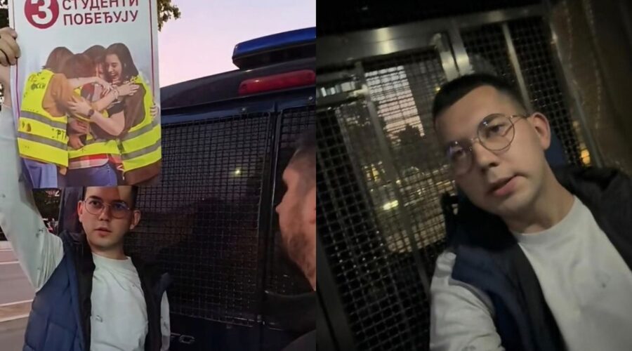 ADVOKAT UHAPŠENOG STUDENTA MATEJE NIKOLIĆA: „Ovo je politička farsa i tragikomedija, cilj je da se Studentska lista predstavi kao nasilnička!“