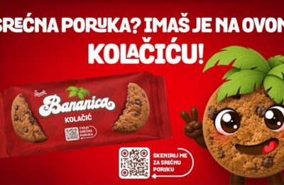 BANANICA KOLAČIĆ: Tvoj kolačić sreće!