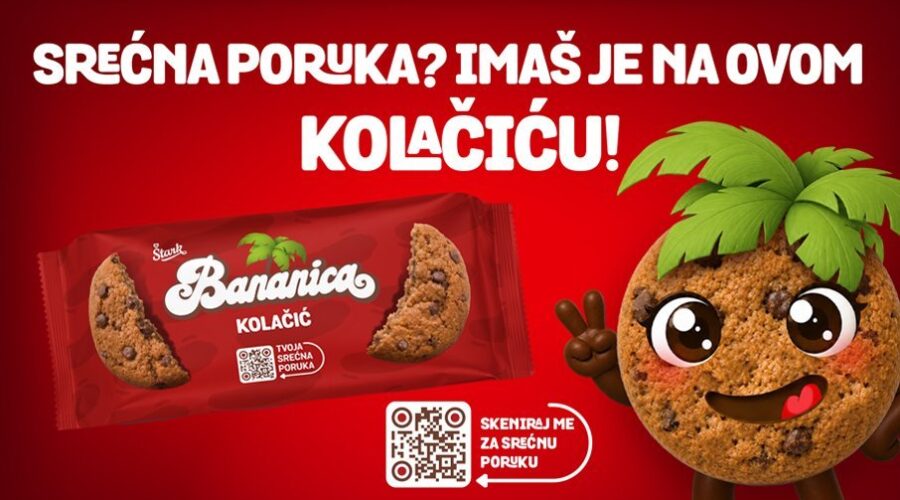 BANANICA KOLAČIĆ: Tvoj kolačić sreće!