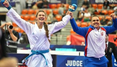 BIJE ZA MEDALJU I TO ZLATNU: Nina Macura je šampion sveta u karateu, do trona došla bez poraza!