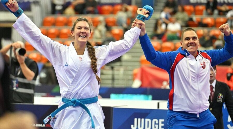 BIJE ZA MEDALJU I TO ZLATNU: Nina Macura je šampion sveta u karateu, do trona došla bez poraza!