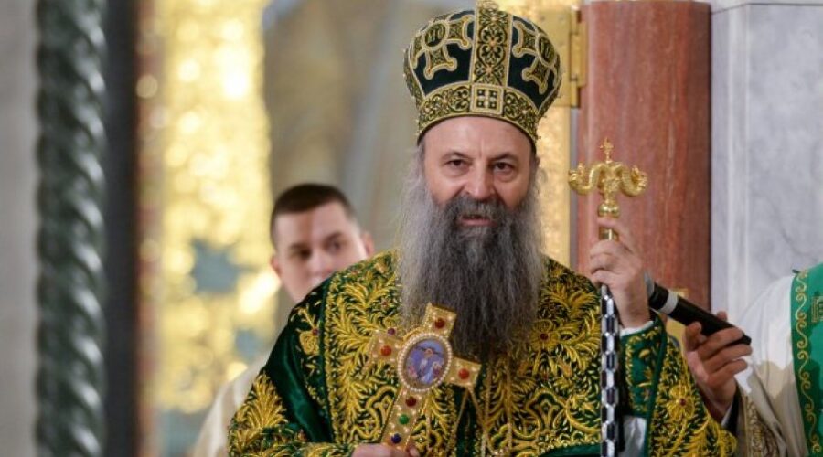ČESTITIKA PATRIJARHA PORFIRIJA “VEČERNjIM NOVOSTIMA”: Uvek mesto za duhovnost i glas Crkve