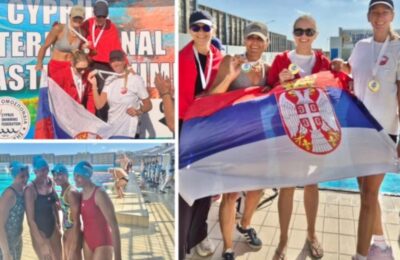 DOMINACIJA NAŠIH PLIVAČICA: Osvojile šest zlatnih, tri srebrne i četiri bronzane medalje u konkurenciji od 180 učesnika na plivačkom mitingu!