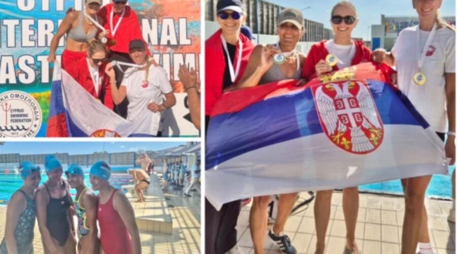 DOMINACIJA NAŠIH PLIVAČICA: Osvojile šest zlatnih, tri srebrne i četiri bronzane medalje u konkurenciji od 180 učesnika na plivačkom mitingu!