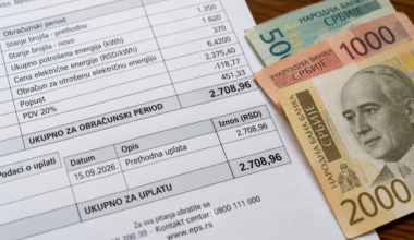 EPS: novi tekući račun za plaćanje električne energije