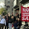 FOTO, VIDEO: Slobodan univerzitet traži ostavku rektora Madića u naredna 72 časa