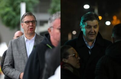 I BODIROGA OBAVIO SVOJU GLASAČKU DUŽNOST: Legendarni košarkaš glasao u Beogradu, Vučić sa suprugom čeka u redu! (FOTO, VIDEO)