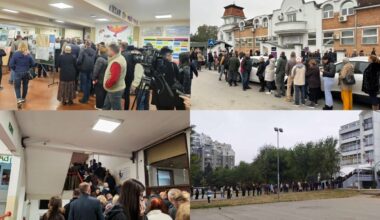 IZBORNI DAN U SRBIJI: Redovi i pre sedam sati, u Novom Sadu se čekalo od pet ujutru, birači sa Kosova putuju i po 150 km da bi glasali!