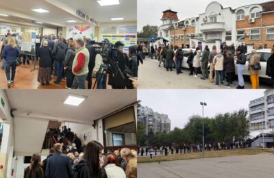 IZBORNI DAN U SRBIJI: Redovi i pre sedam sati, u Novom Sadu se čekalo od pet ujutru, birači sa Kosova putuju i po 150 km da bi glasali!