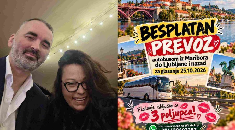 KAD PRORADI SRPSKI INAT U SLOVENIJI! Nisu im otvorili biračka mesta, pa su Bojan i prijatelji organizovali besplatan prevoz za sve glasače do Ljubljane!
