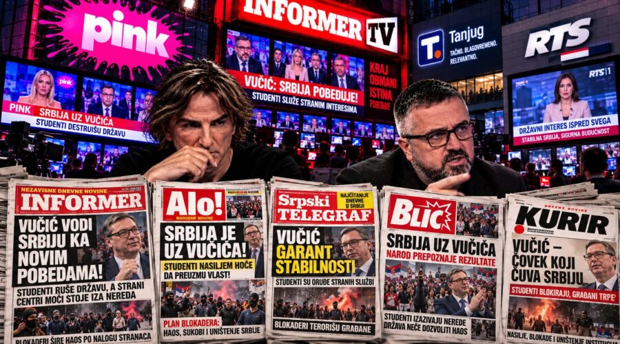 KOLUMNA, KOVAČEVIĆ: Gašenje Informera i Pinka, medijski preletači i ostale novinarske teme od kojih nam se prevrće želudac i koža ježi