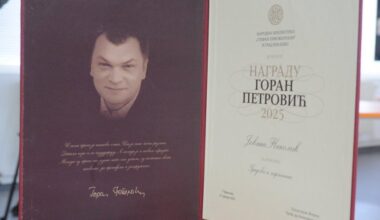 Konkurs za književnu nagradu „Goran Petrović“