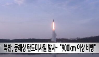 LANSIRANE SEVERNOKOREJSKE RAKETE KA ISTOČNOM MORU: Seul i Tokio u stanju povećane pripravnosti (VIDEO)
