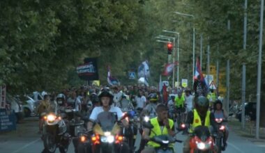 MOTORI, KOLONA I PODRŠKA STUDENTIMA: Bajkeri posetili više gradova u Vojvodini!