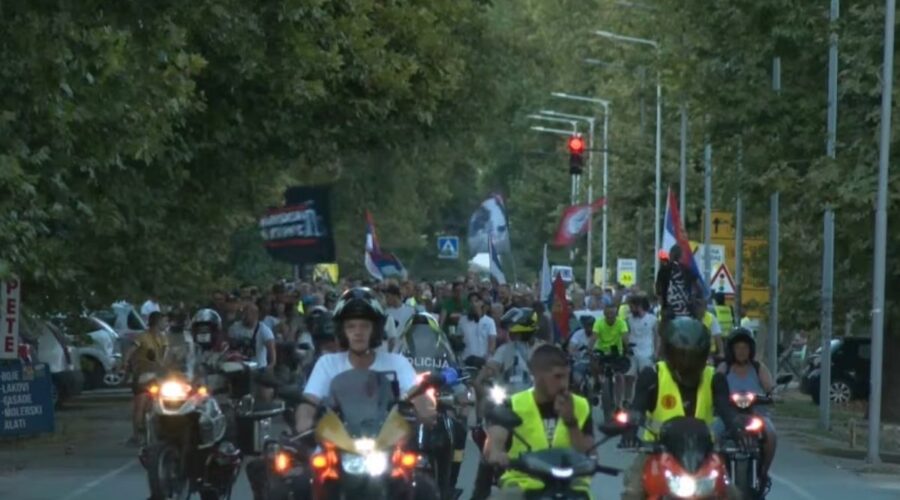 MOTORI, KOLONA I PODRŠKA STUDENTIMA: Bajkeri posetili više gradova u Vojvodini!