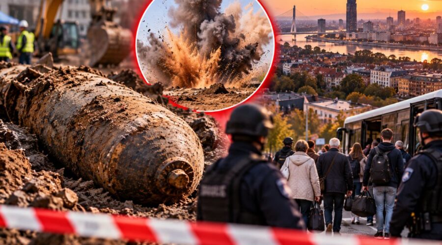 MUP AKTIVIRAO ALARM ZA VANREDNE DOGAĐAJE: U Beogradu će biti uništena zaostala bomba iz Drugog svetskog rata, naređena evakuacija!