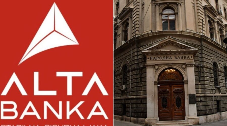 NEĆE VIŠE MOĆI DA PREBACUJU PRLJAVI NOVAC: Narodna banka Srbije oduzima dozvolu za rad Alta banci!