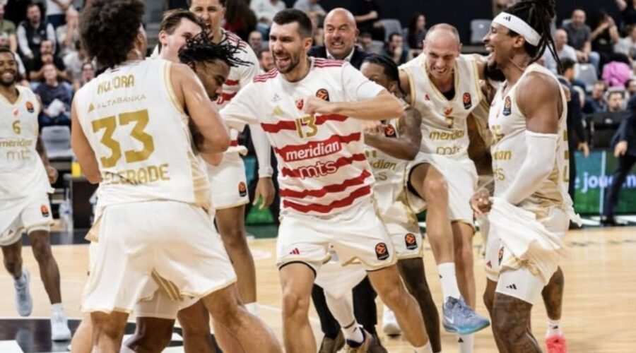 NESTVARNA ZAVRŠNICA CRVENO-BELIH U LIONU: Kris Džons košem u poslednjoj sekundi doneo Zvezdi pobedu protiv Asvela u Evroligi!