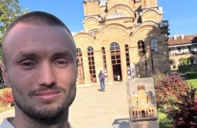 NIJE ZABORAVIO SVOJE KORENE: Kalajdžić doneo bod protiv tzv. Kosova, pa iz manastira Gračanice poslao moćnu poruku! (VIDEO)