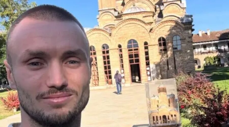 NIJE ZABORAVIO SVOJE KORENE: Kalajdžić doneo bod protiv tzv. Kosova, pa iz manastira Gračanice poslao moćnu poruku! (VIDEO)