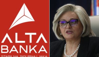 NOVA AFERA U NARODNOJ BANCI: Jorgovanka Tabaković omogućila Alta banci da spakuje 50 miliona evra u devizama i pošalje ih na račune u inostranstvo!