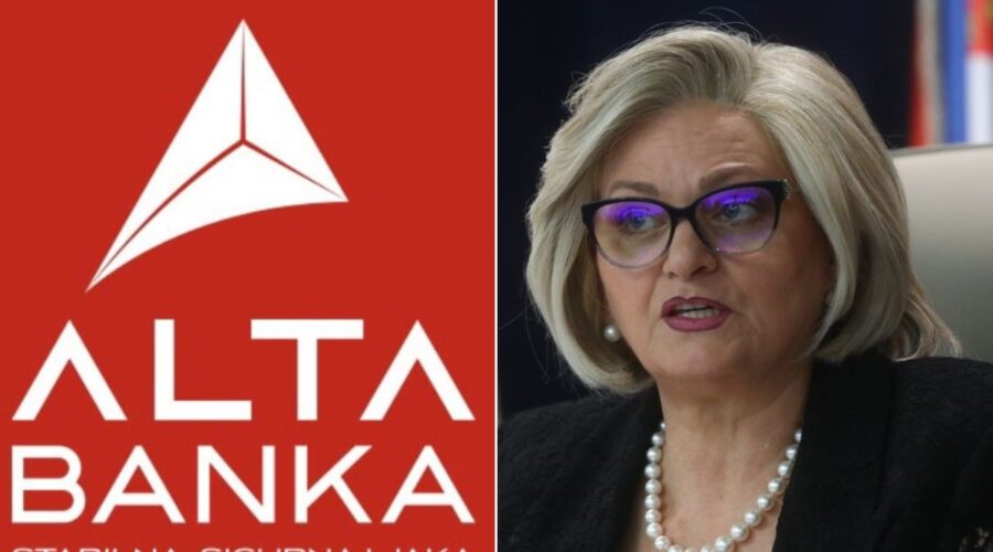 NOVA AFERA U NARODNOJ BANCI: Jorgovanka Tabaković omogućila Alta banci da spakuje 50 miliona evra u devizama i pošalje ih na račune u inostranstvo!